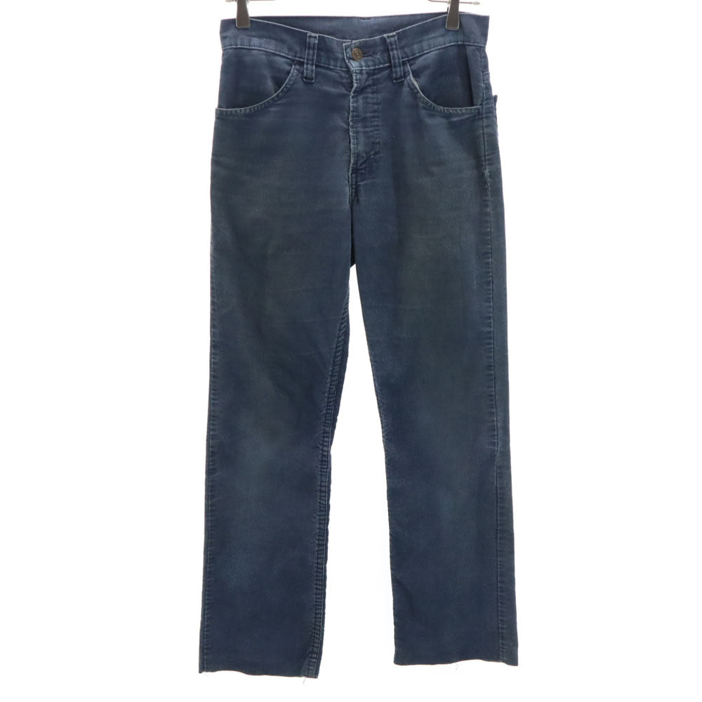 Levi's リーバイス 80s ヴィンテージ 42タロン コーデュロイパンツ チャコールネイビー メンズ