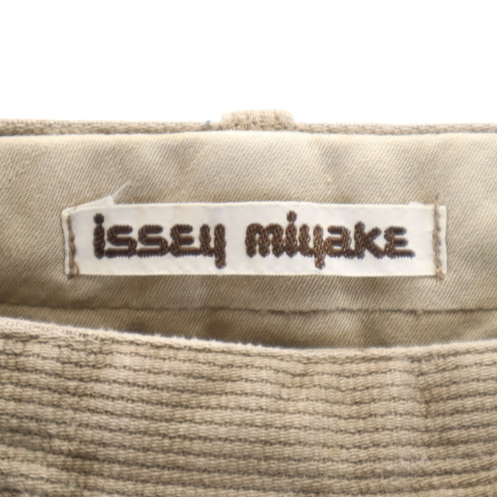 ISSEY MIYAKE イッセイミヤケ 70s 日本製 ヴィンテージ コーデュロイパンツ L ベージュブラウン メンズ