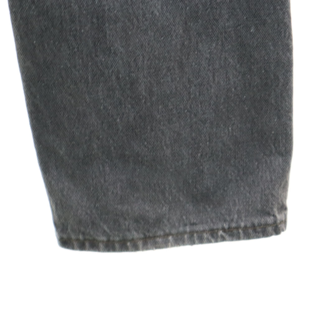 Levi's リーバイス 90s 96年 501 USA製 オールド 後染め ブラック デニムパンツ W32 チャコールグレー ジーンズ メンズ