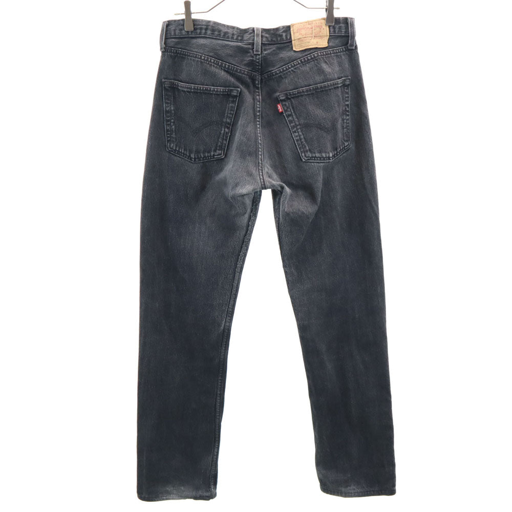 Levi's リーバイス 90s 501 ポーランド製 ユーロ 後染め ブラック ストレートデニムパンツ W33 ブラック系 ジーンズ メンズ