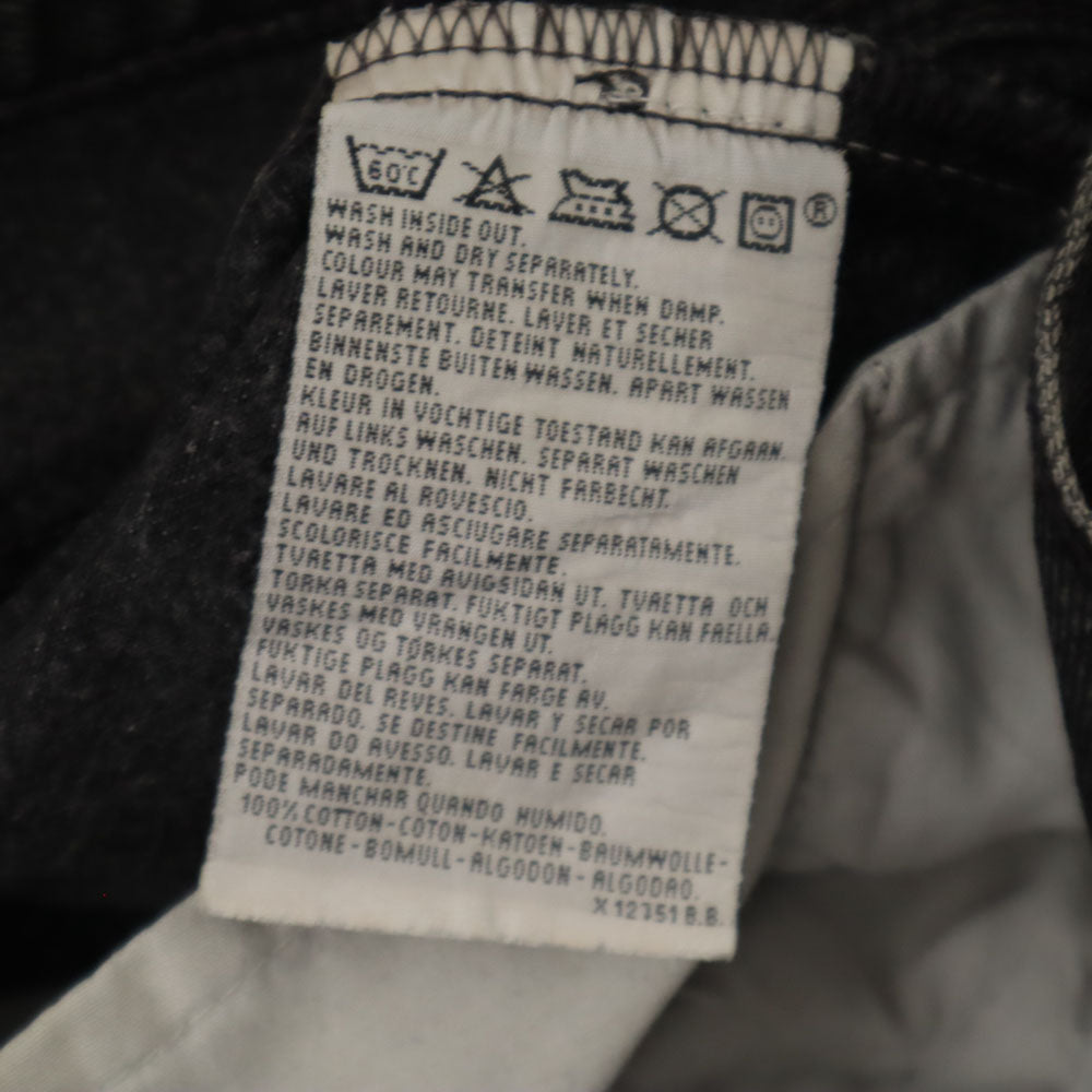 Levi's リーバイス 90s 501 ポーランド製 ユーロ 後染め ブラック ストレートデニムパンツ W33 ブラック系 ジーンズ メンズ