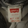 リーバイス 90s USA製 501 オールド 後染め ブラック ストレートデニムパンツ ｗ27 ブラック系 Levi's ジーンズ ボタンフライ レディース