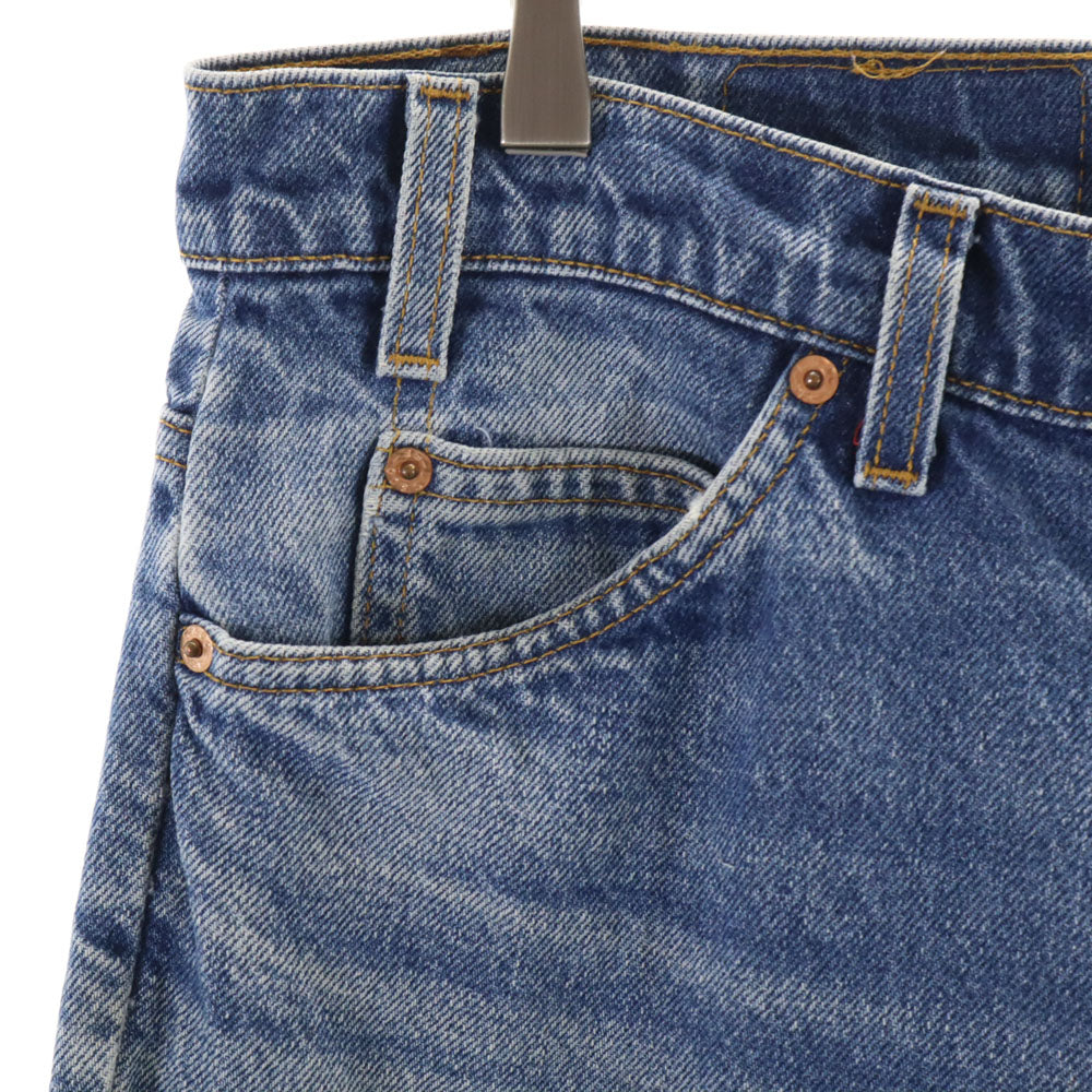 Levi's リーバイス 90s 517 USA製 オレンジタブ オールド ストレートデニムパンツ W36 ブルー ジーンズ メンズ