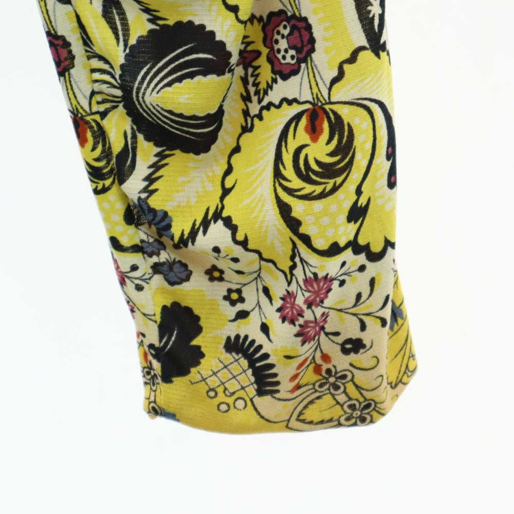 デシグアル ムッシュ・クリスチャン・ラクロワ コラボ 花柄 イージーパンツ W32 イエロー系 Desigual レディース