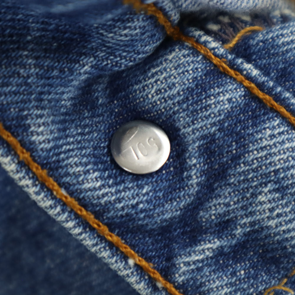 Levi's リーバイス 90s 510 USA製 オールド テーパードデニムパンツ W29 ブルー ジーンズ メンズ
