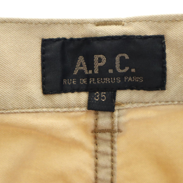 アーペーセー オールド ロングパンツ ｗ35 ベージュ系 A.P.C. メンズ