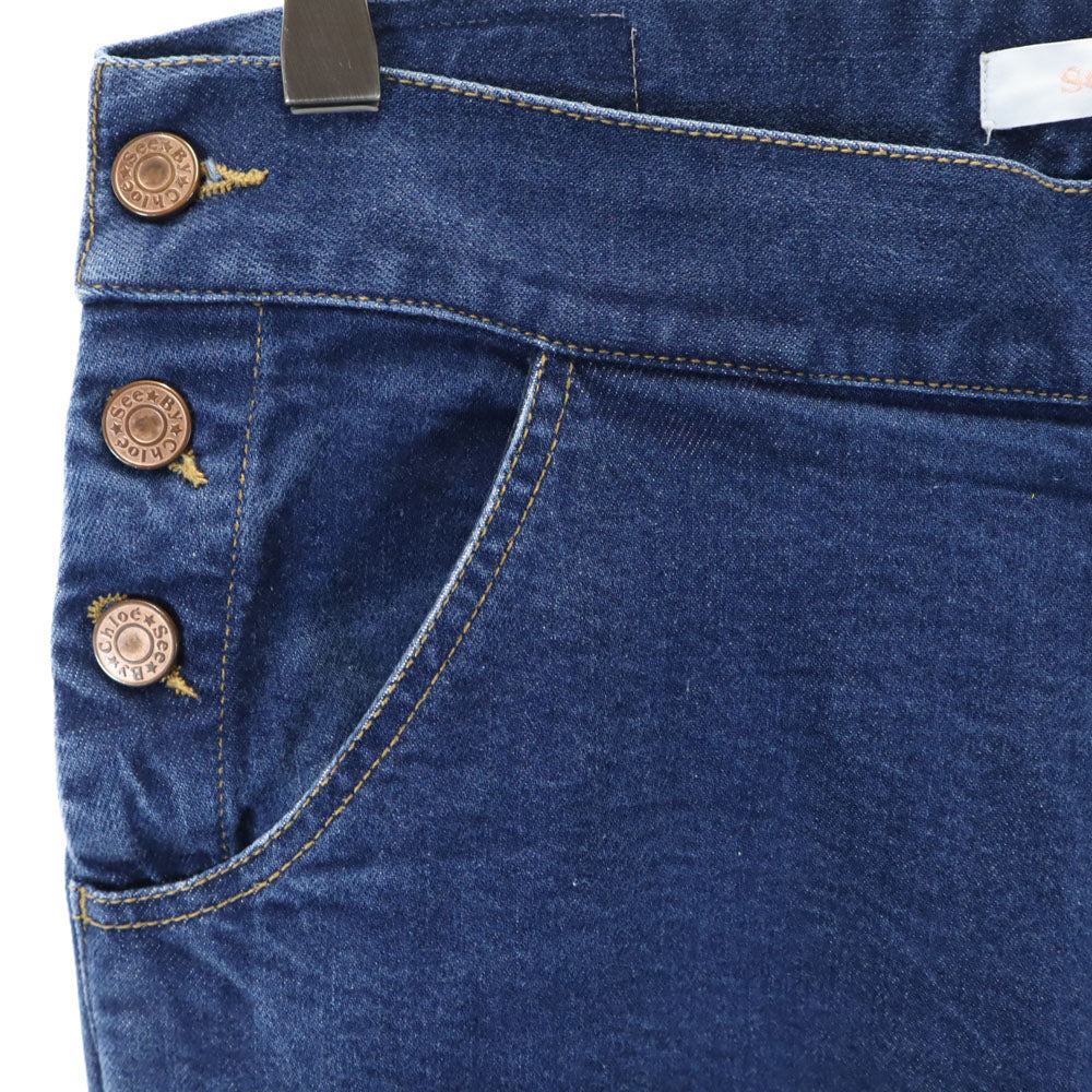 SEE BY CHLOE シーバイクロエ ストレートデニムパンツ ｗ27 ジーンズ レディース