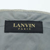 ランバン 90s ウール オールド スラックスパンツ S モスグリーン LANVIN 2タック メンズ