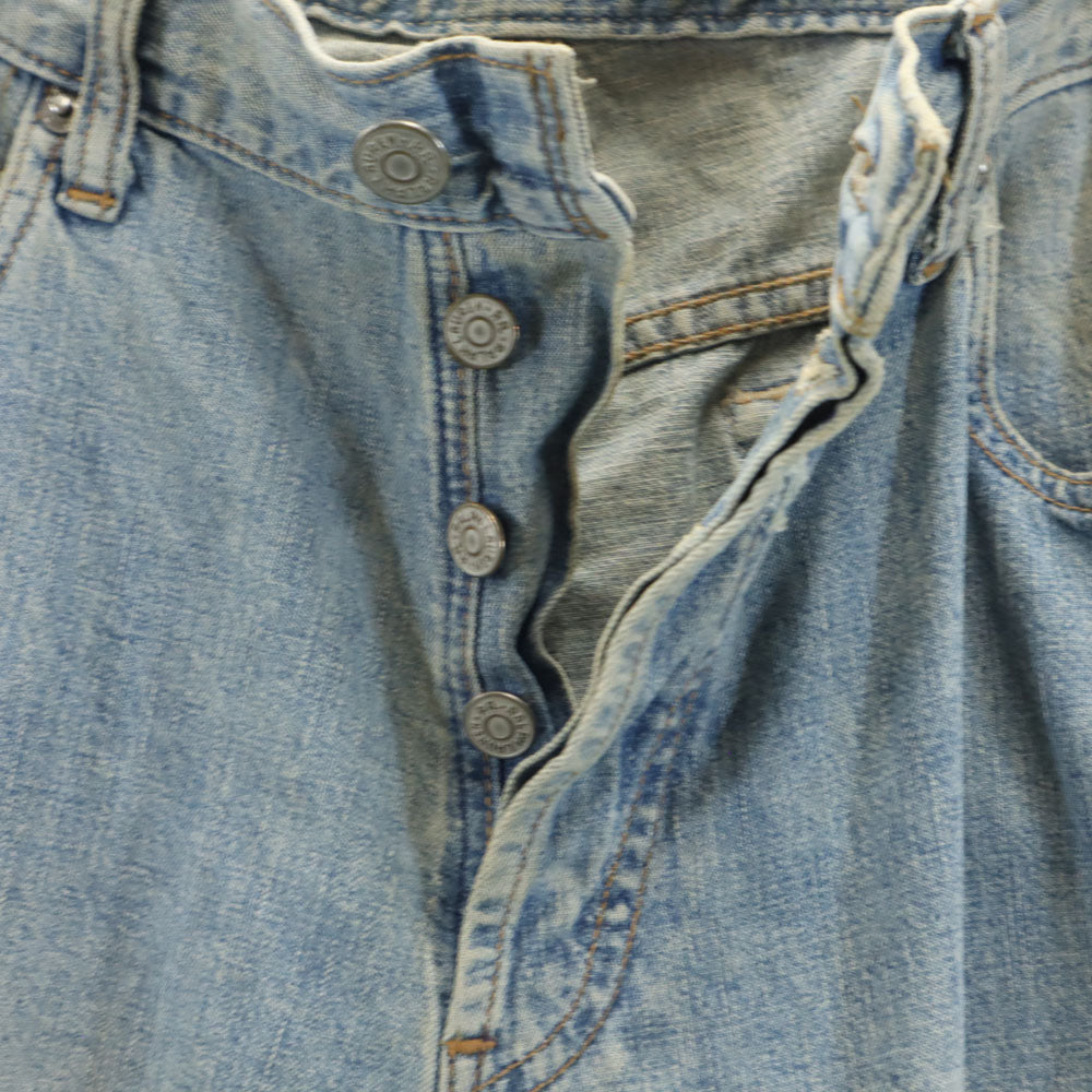 RRL ダブルアールエル USA製 ボタンフライ ストレートデニムパンツ w33 ジーパン メンズ