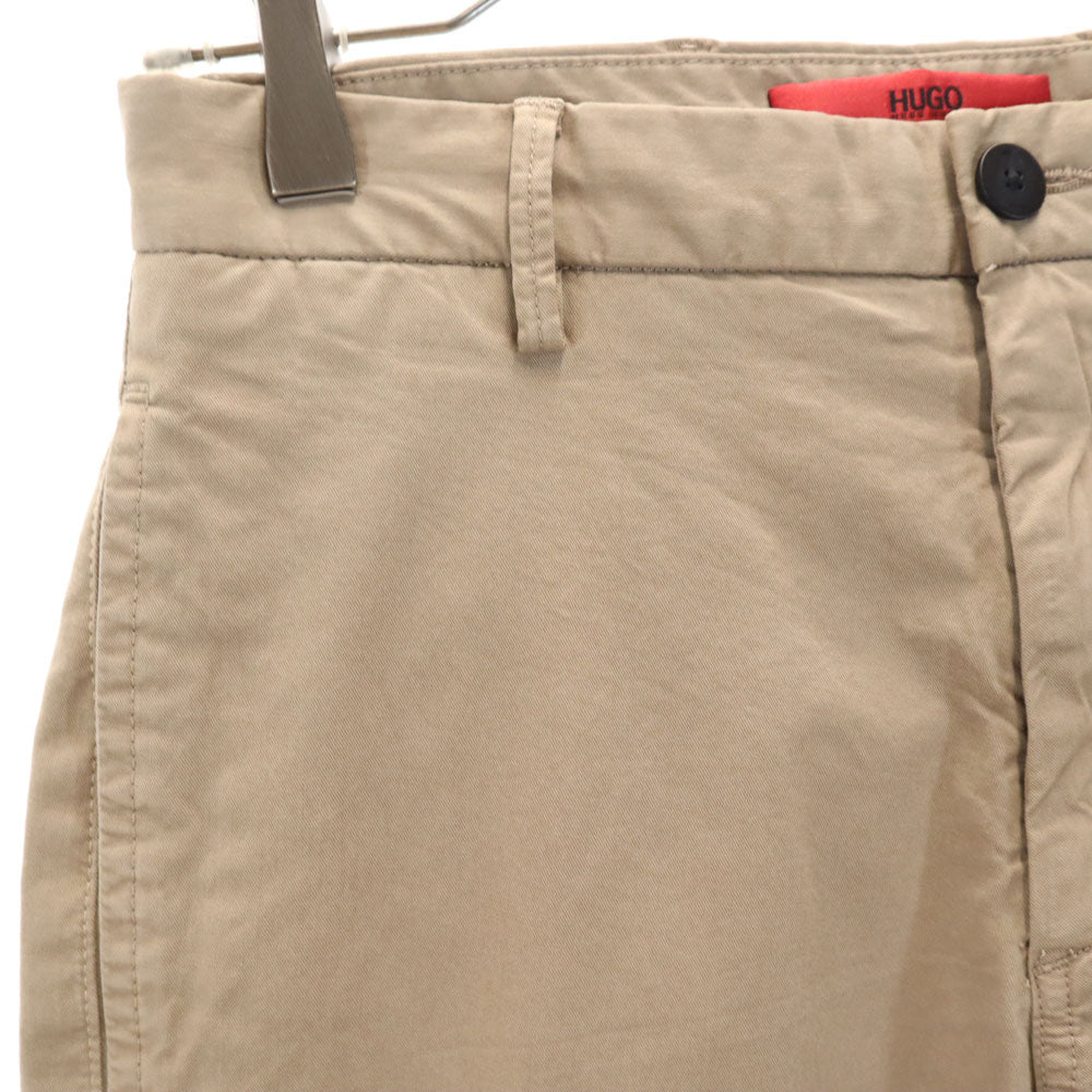 未使用 HUGO BOSS ヒューゴボス ロングパンツ ｗ29 ベージュ DAVID ストレッチ メンズ