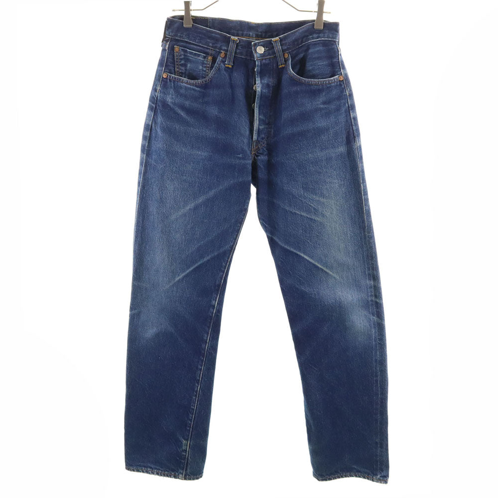 リーバイス 501XX バレンシア製 ボタン裏555 赤耳 ビッグE 裏リベット ストレートデニムパンツ w32 Levi's ボタンフライ ジーパン メンズ