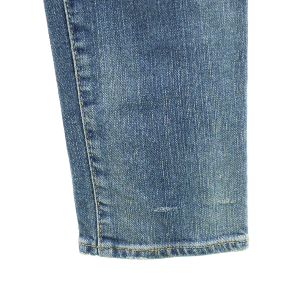 ヒステリックグラマー 日本製 スキニーデニムパンツ XS ブルー HYSTERIC GLAMOUR ジーンズ レディース