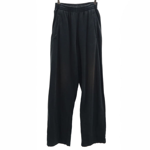 BALENCIAGA スウェットパンツ ダメージ加工 取り扱い ブラック XXS