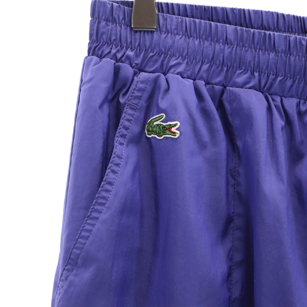 未使用 シュミーズラコステ ナイロンパンツ 4 パープル CHEMISE LACOSTE メンズ