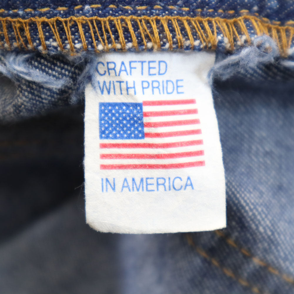 GUNG HO ガンホー 90s USA製 オールド ワーク デニムパンツ インディゴブルー ジーンズ メンズ