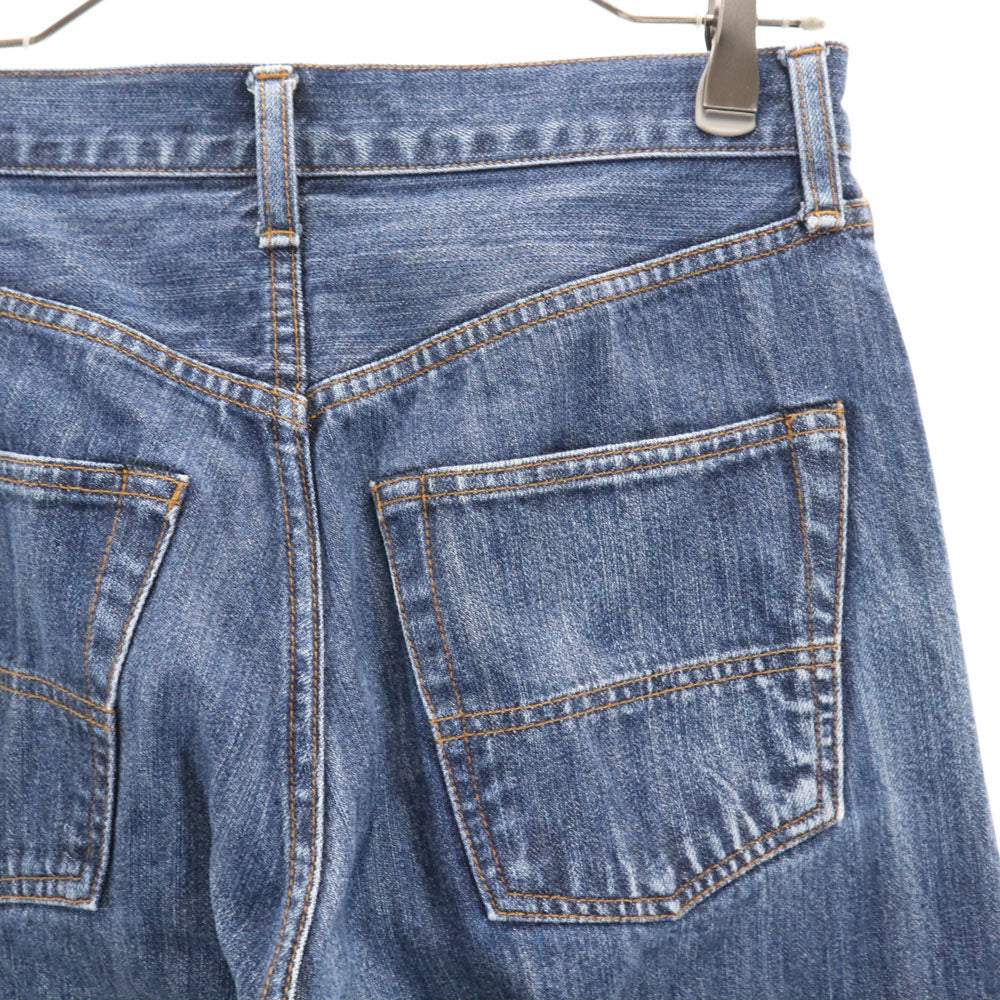 COMME des GARCONS HOMME コムデギャルソンオム 2011年 日本製 クロップド デニムパンツ XS ウォッシュブルー ジーンズ メンズ