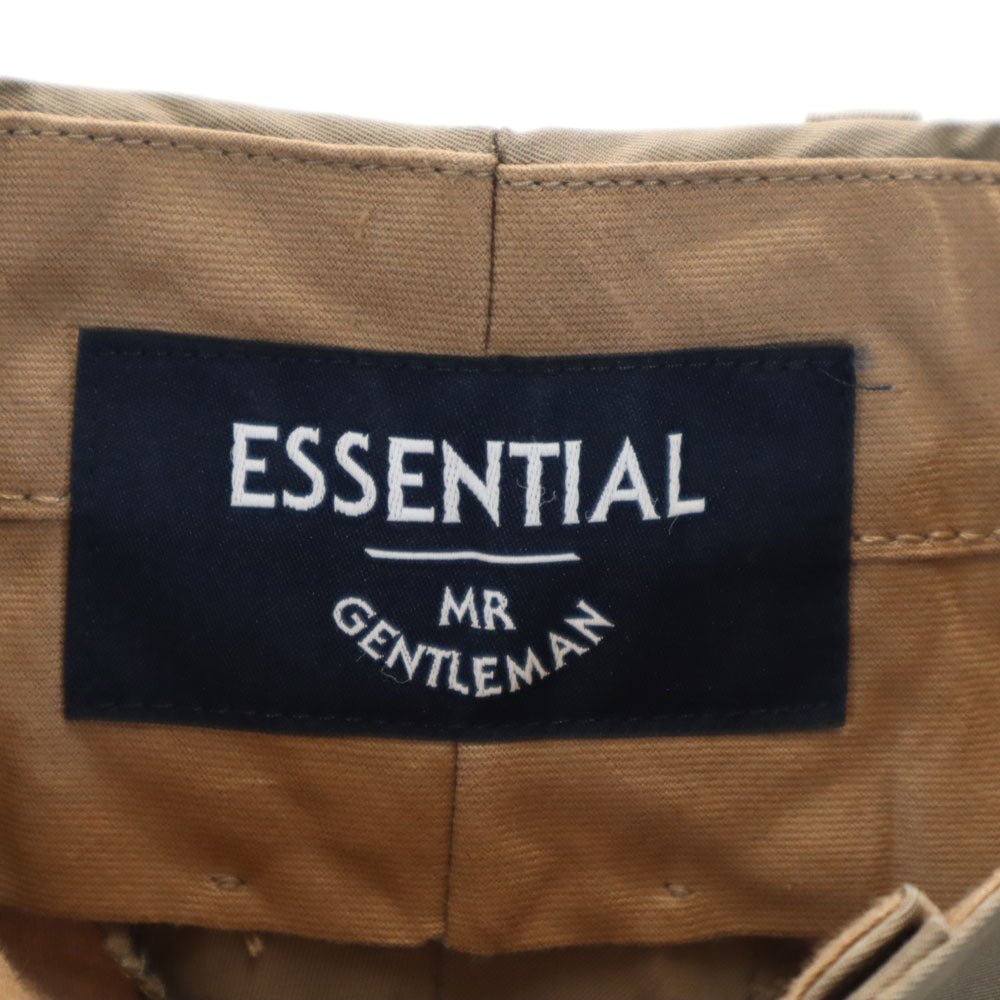 未使用 Mr.GENTLEMAN ミスタージェントルマン コンフォータブル パンツ L ベージュ ESSENTIEL スラックス メンズ