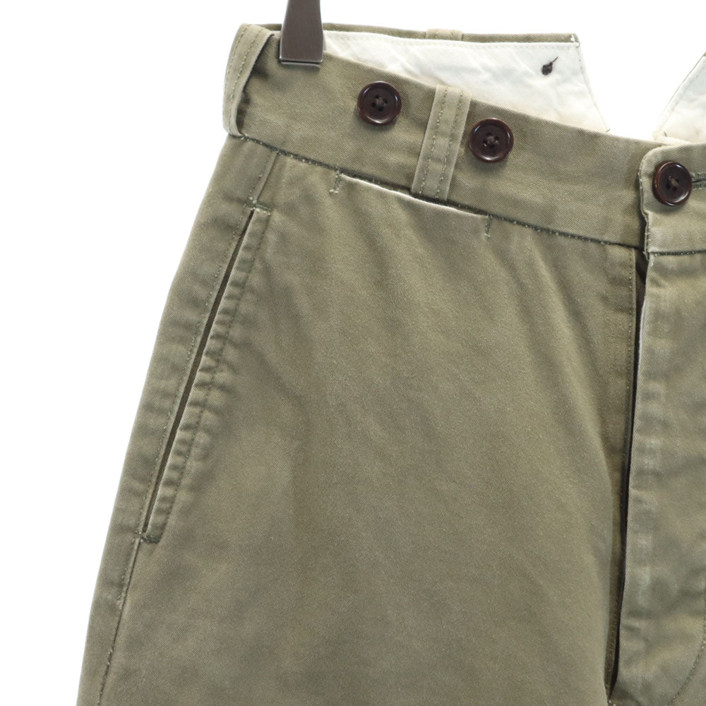 Nigel Cabourn ナイジェルケーボン 日本製 アーミー パンツ 6 オリーブ系 ミリタリー レディース