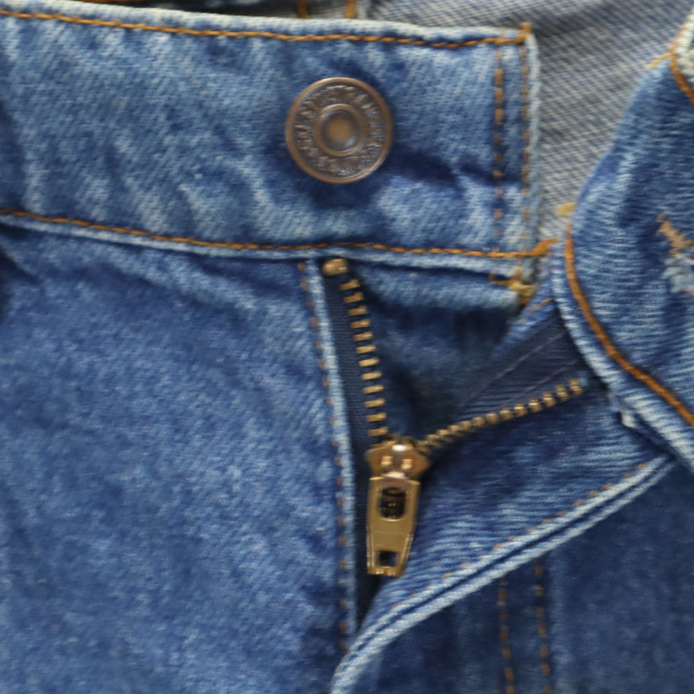 Levi's リーバイス 90s 510 オールド USA製 ストレートデニムパンツ W28 ブルー レディース