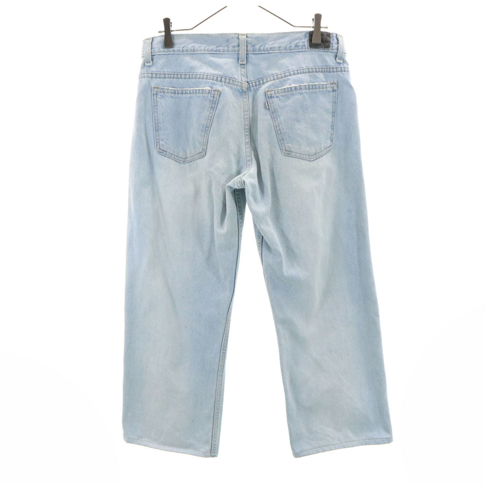 Levi's リーバイス シルバータブ ストレートデニムパンツ 9 アイスブルー ジーンズ SILVER TAB レディース