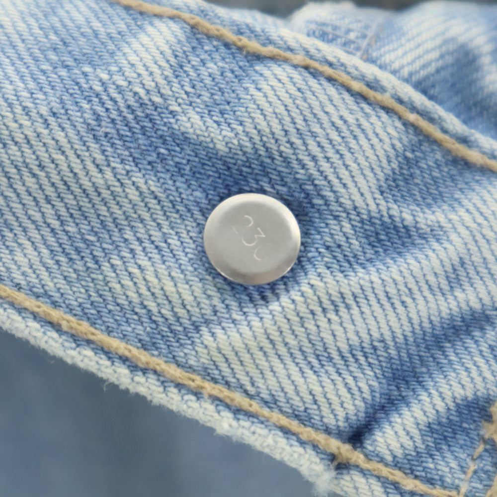 Levi's リーバイス シルバータブ ストレートデニムパンツ 9 アイスブルー ジーンズ SILVER TAB レディース