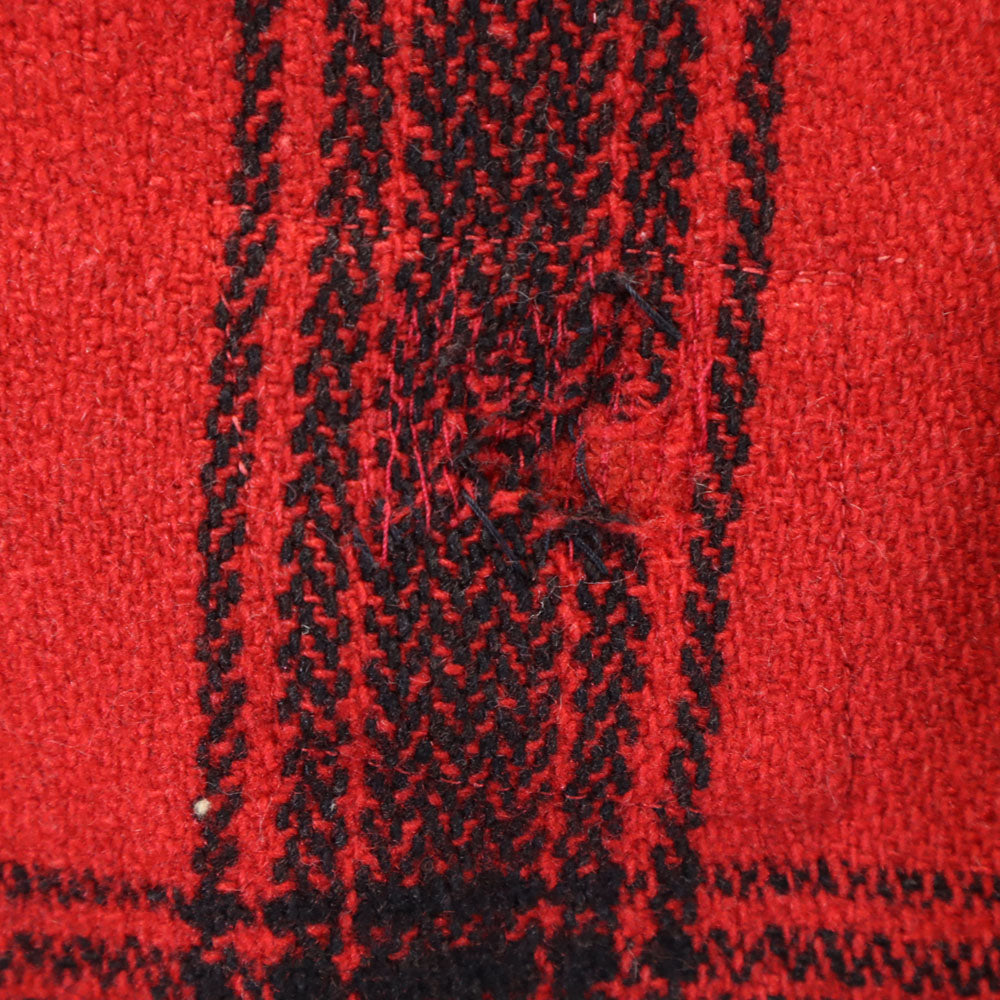 BOAT SAIL DRILL 70s ヴィンテージ チェック柄 ハンティング パンツ レッド メンズ