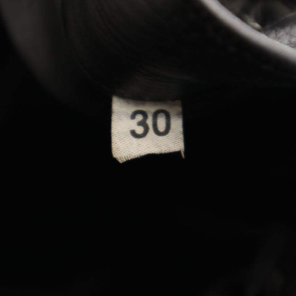 FMC ストレート レザーパンツ W30 ブラック メンズ