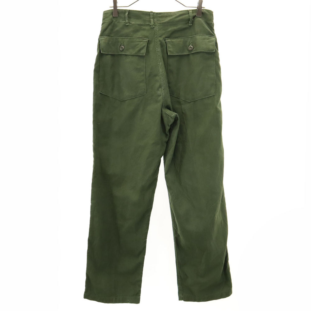60s US ARMY ベイカーパンツ アメリカ軍 ミリタリーパンツ サテン 60s U.S.ARMY アメリカ軍 コットンサテン ベイカー パンツ