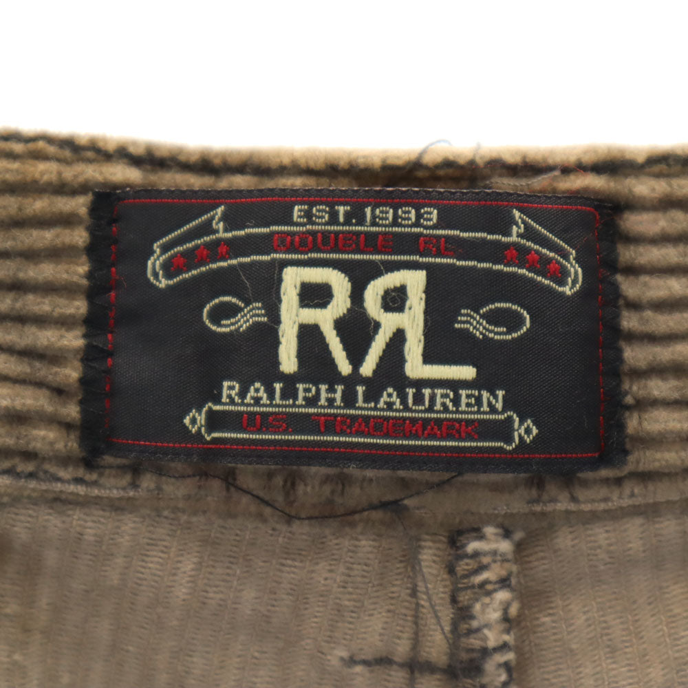 RRL ダブルアールエル 90s 初期タグ 赤3星 オールド コーデュロイパンツ W36 ブラウン ラルフローレン メンズ