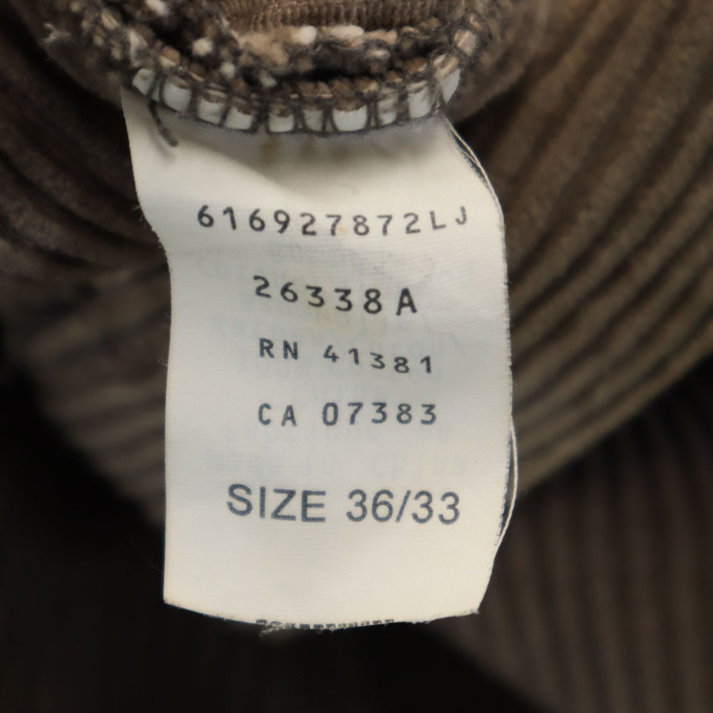 RRL ダブルアールエル 90s 初期タグ 赤3星 オールド コーデュロイパンツ W36 ブラウン ラルフローレン メンズ