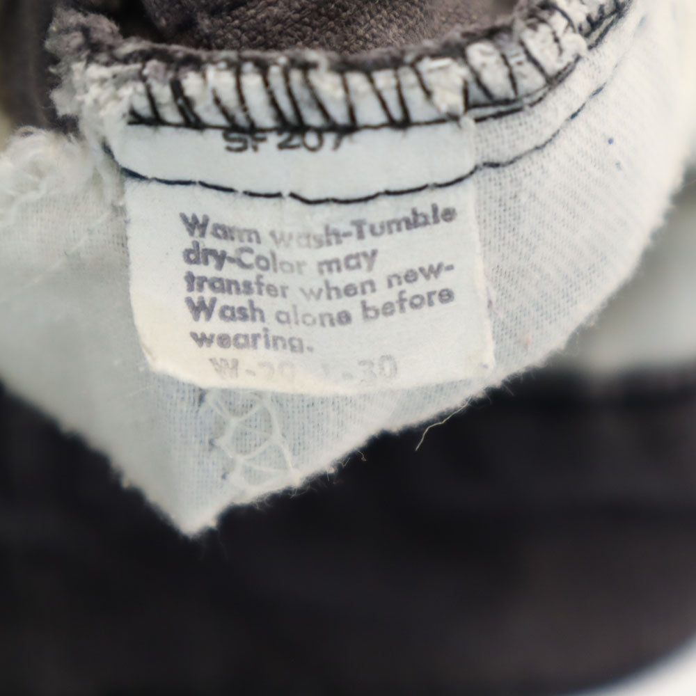 Levi's リーバイス 80s ヴィンテージ コーデュロイパンツ W29 チャコールグレー TALONジップ メンズ