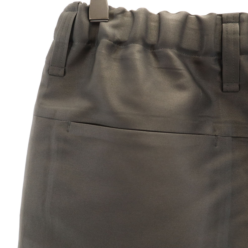 アイエムメン 日本製 ボタンフライ テーパードパンツ 2 グリーン系 ISSEY MIYAKE メンズ