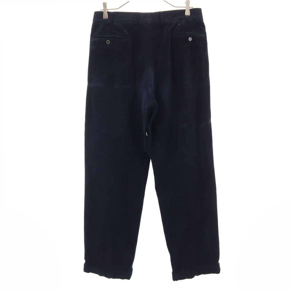 Herno ヘルノ イタリア製 オールド コーデュロイパンツ 46 ネイビー メンズ