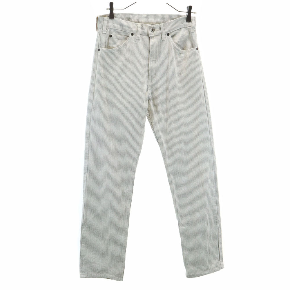 Levi's リーバイス 80s 20505-6253 日本製 ヴィンテージ ストライプ柄 ロングパンツ W31 ホワイト 他 メンズ