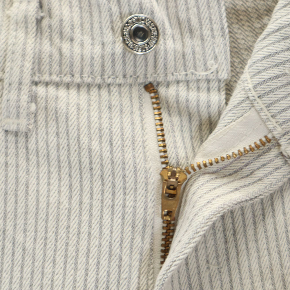 Levi's リーバイス 80s 20505-6253 日本製 ヴィンテージ ストライプ柄 ロングパンツ W31 ホワイト 他 メンズ