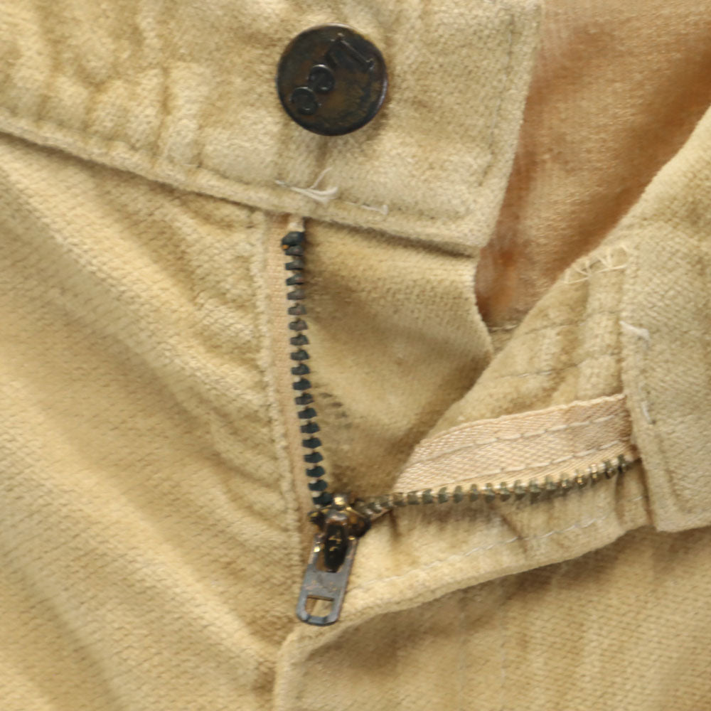 Lee リー 70s 80s ヴィンテージ 42タロン ユニオンチケット ロングパンツ ベージュ メンズ