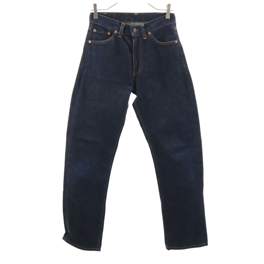 Levi's リーバイス 90s 米国製 裏リベット ビックE 赤耳 551ZXX バレンシア ストレートデニムパンツ ｗ28 ネイビー ジーンズ メンズ