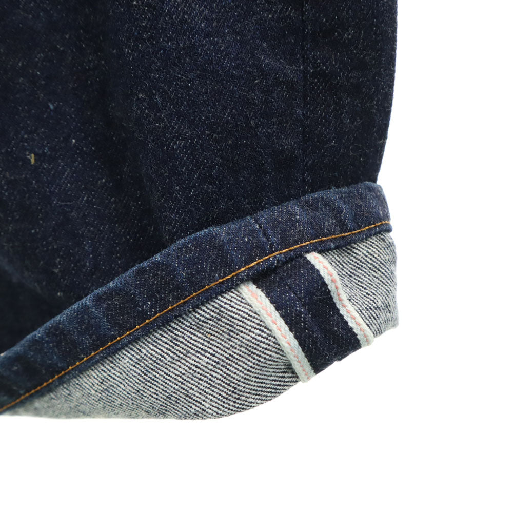 Levi's リーバイス 90s 米国製 裏リベット ビックE 赤耳 551ZXX バレンシア ストレートデニムパンツ ｗ28 ネイビー ジーンズ メンズ