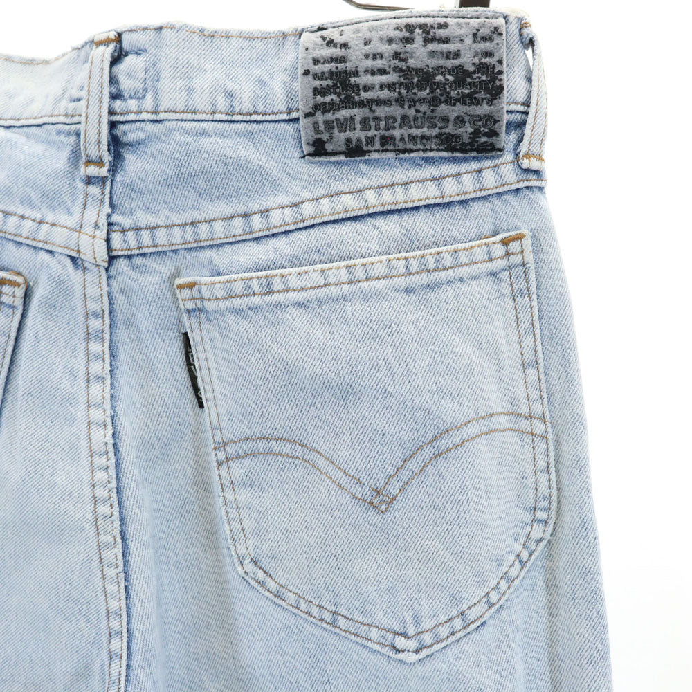 Levi's リーバイス 80s ブラックパッチ ビックE シルバータブ テーパードデニムパンツ ジーンズ レディース