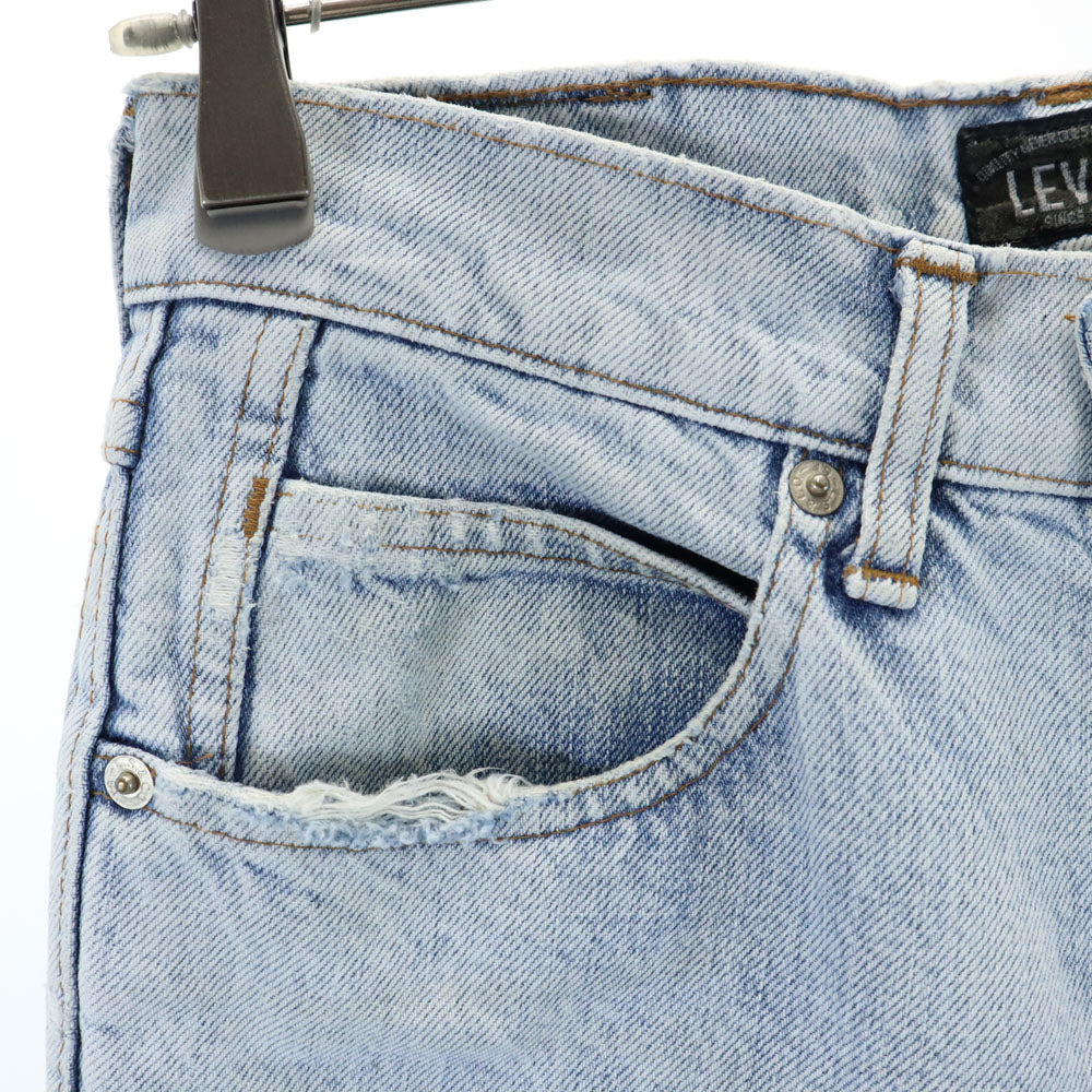 Levi's リーバイス 80s ブラックパッチ ビックE シルバータブ テーパードデニムパンツ ジーンズ レディース