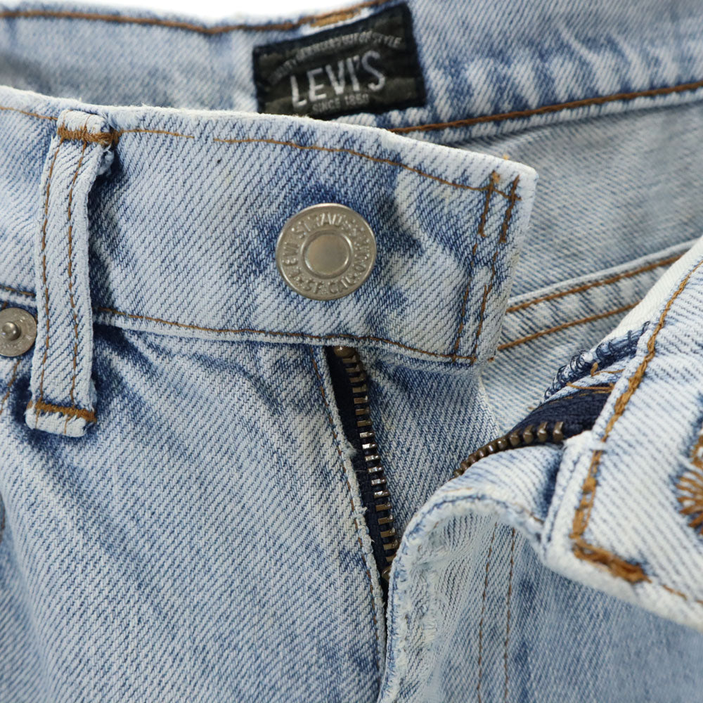 Levi's リーバイス 80s ブラックパッチ ビックE シルバータブ テーパードデニムパンツ ジーンズ レディース