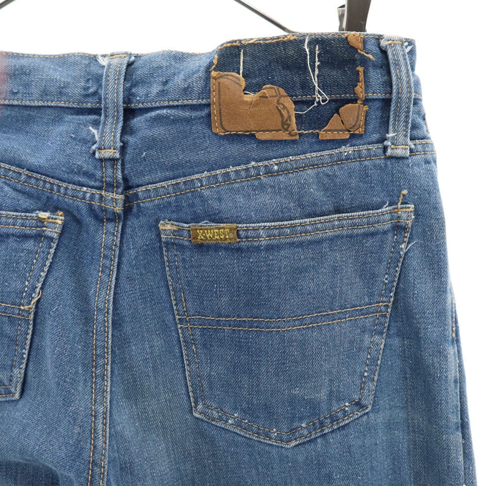 CANTON キャントン 70s ヴィンテージ ストレートデニムパンツ 76 X-WEST ジーンズ メンズ