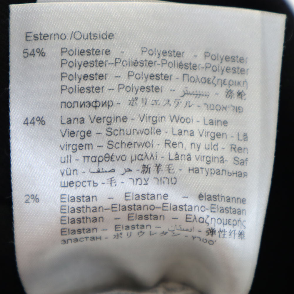 REPLAY リプレイ 未使用 ウールブレンド ラメ スラックスパンツ ｗ27 ブラック クロップド丈 レディース