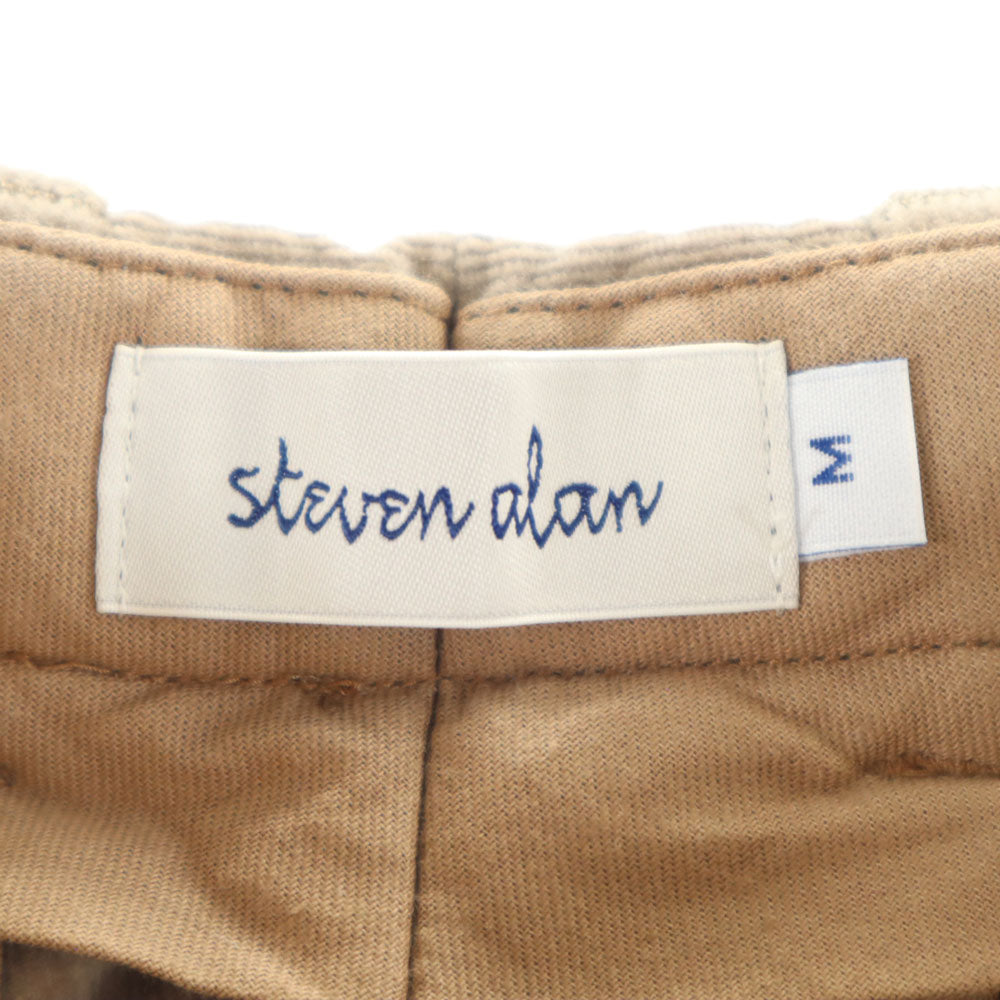 スティーブンアラン コーデュロイパンツ M ブラウン Steven Alan ストレッチ メンズ