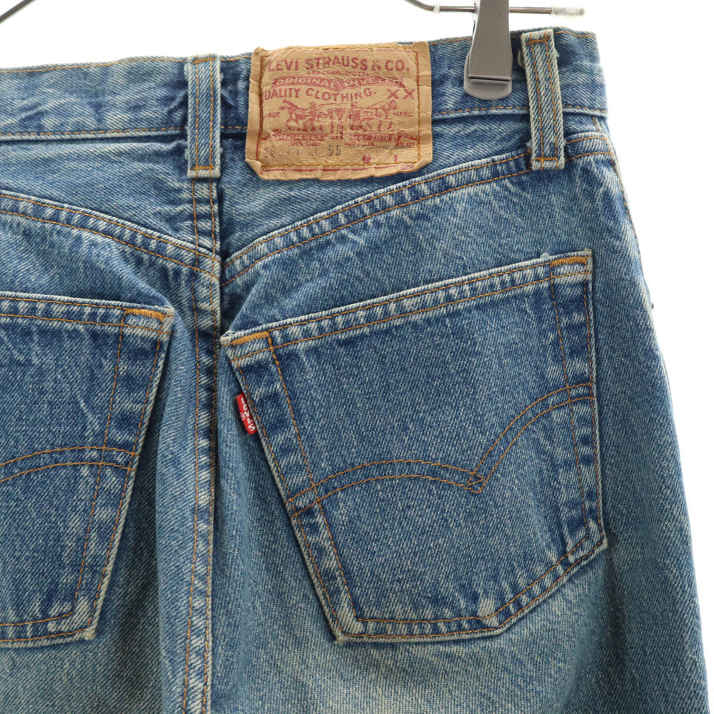Levi's リーバイス 90s USA製 オールド テーパードデニムパンツ 9 ブルー ジーンズ ボタンフライ レディース