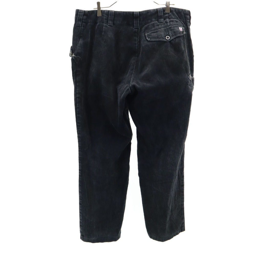 OLD オールド 80s ヴィンテージ ブラックコーズ コーデュロイパンツ ブラック ロガーパンツ メンズ
