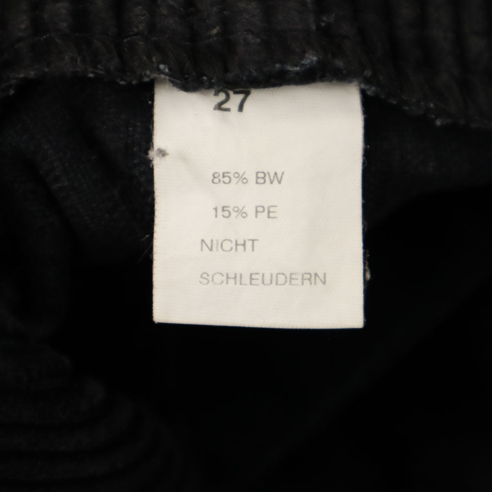 OLD オールド 80s ヴィンテージ ブラックコーズ コーデュロイパンツ ブラック ロガーパンツ メンズ