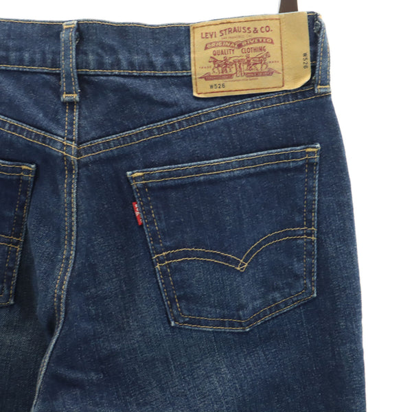 リーバイス 526 日本製 ブーツカットデニムパンツ W30 インディゴブルー Levi's ジーンズ レディース