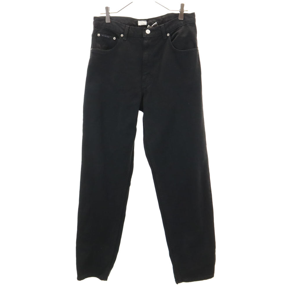 Calvin klein Jeans カルバンクラインジーンズ 90s オールド テーパード コットンパンツ w32 ブラック メンズ
