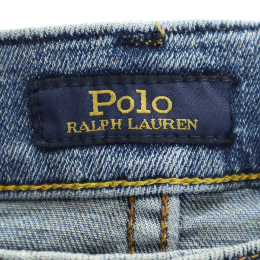 ポロラルフローレン ストレートデニムパンツ W34 ブルー POLO RALPH LAUREN メンズ